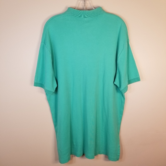 Polo Ralph Lauren Green Polo Shirt Large - Picture 15 of 16